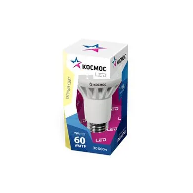 Лампа светодиоддная LED R63 7Вт 220В E27 4500К Космос