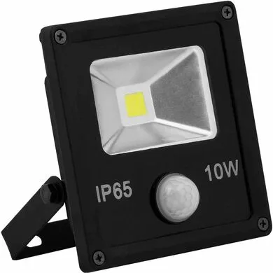 Светодиодный прожектор Feron с встроенным датчиком LL-860 IP65 10W 6400K